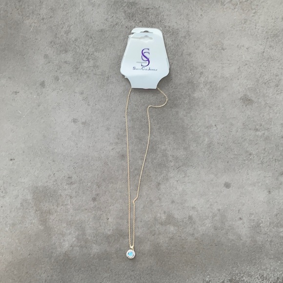 Savvy Cie Jewels-  yp71330YOP -Opalescent Necklace - Picture 1 of 9